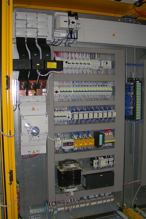 Technologický rozvádzač RITTAL, In-1600A, riadiaci systém SIMATIC